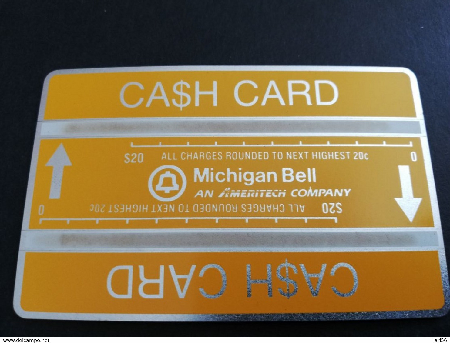 UNITED STATES USA AMERIKA  $40,- MICHIGAN BELL  CA$H CARD   L&G CARD 710C   MINT **5543** - [1] Holographic Cards (Landis & Gyr)
