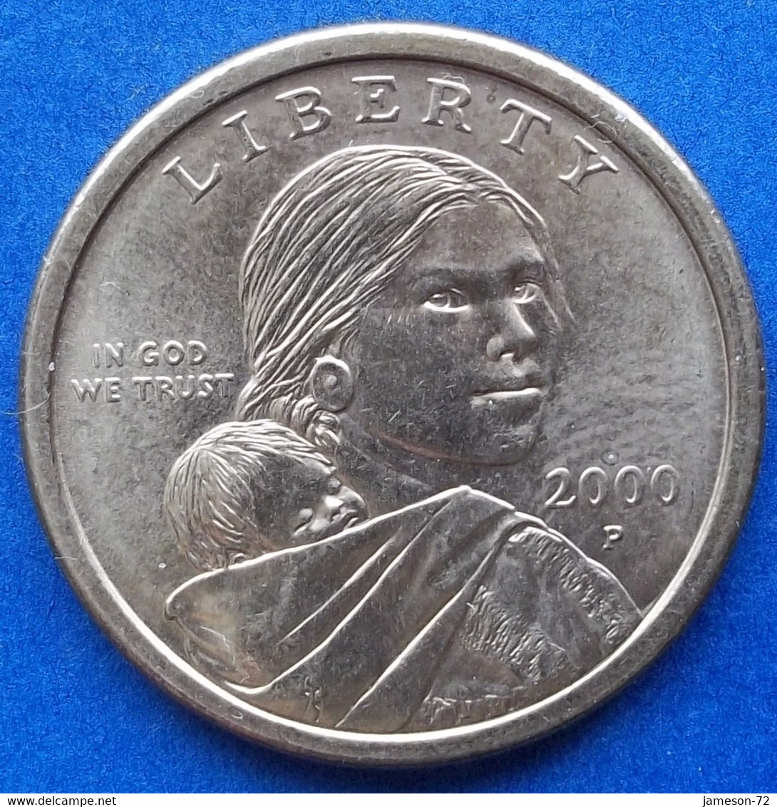 USA - 1 Dollar 2000 P "Sacagawea" KM# 310 - Edelweiss Coins - 2000-…: Sacagawea