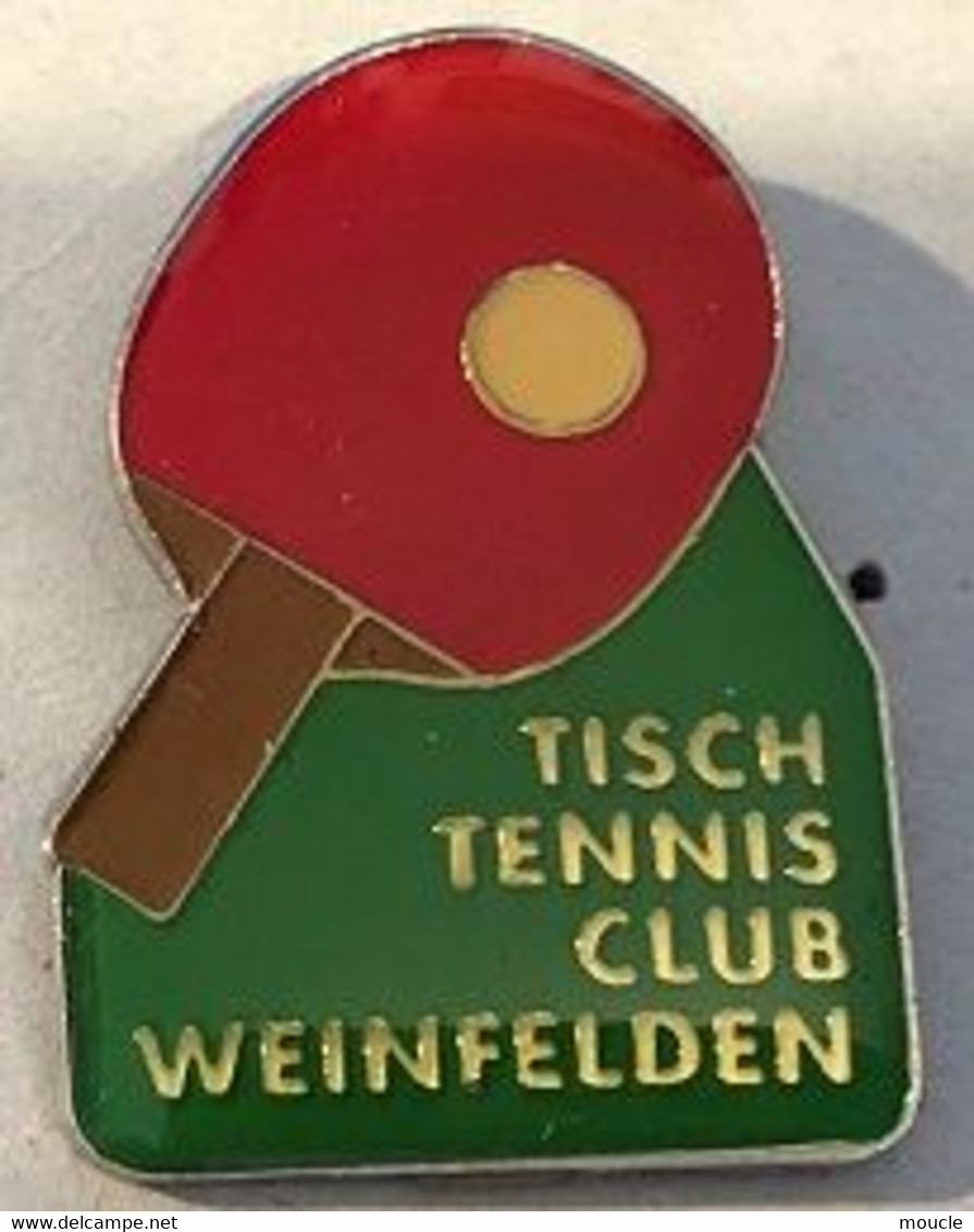 TENNIS DE TABLE - PING PONG - TISCH TENNIS CLUB WEINFELDEN - SCHWEIZ - SUISSE - SWITZERLAND - SVIZZERA - RAQUETTE - (14) - Tennis Tavolo