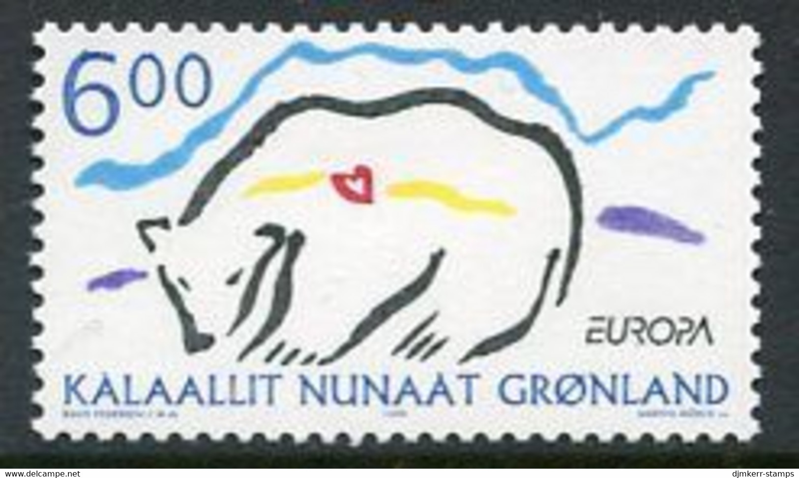 GREENLAND 1999 Europa: National Parks  MNH / **.  Michel 338 - Unused Stamps