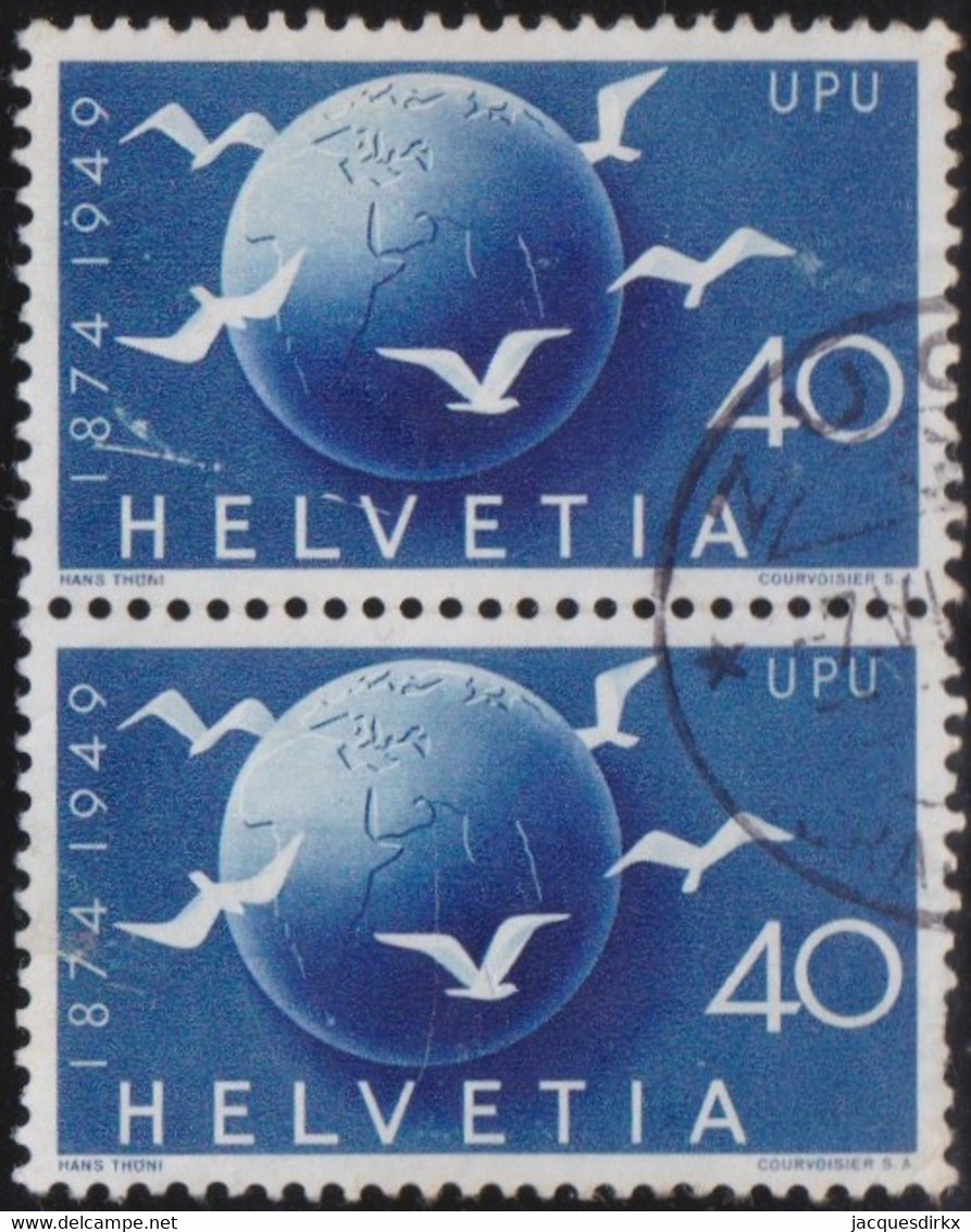 Suisse    .   Y&T     .   476  Paar  .      O   .     Oblitéré   .   /    .   Gebraucht - Used Stamps