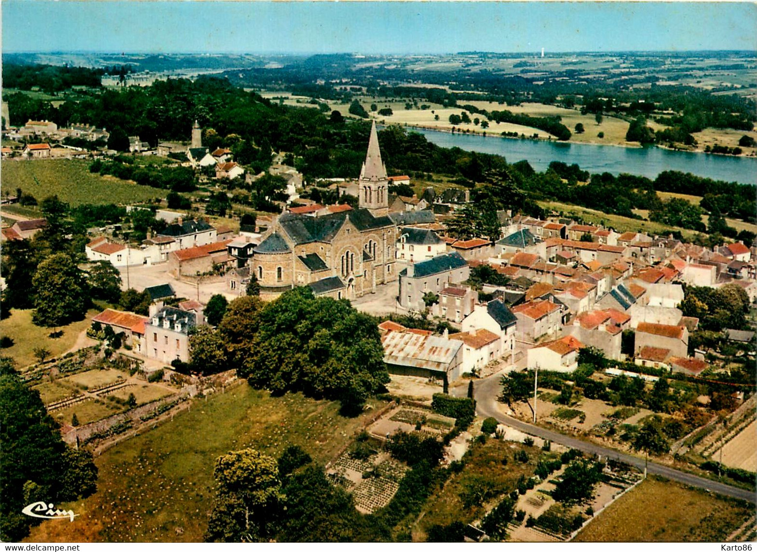 Le Cellier * Vue Générale Aérienne Du Village - Le Cellier