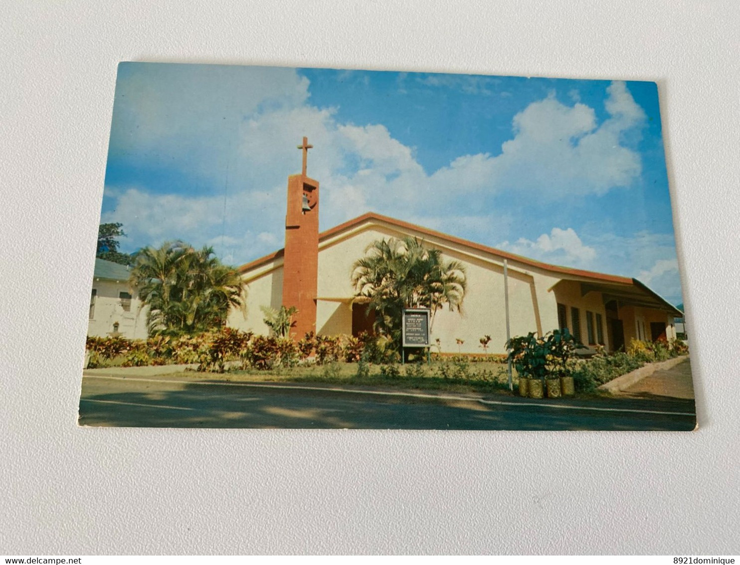 Kaneohe Bay Oahu HI Hawaii - Ann's Catholic Church - 1960 - Oahu