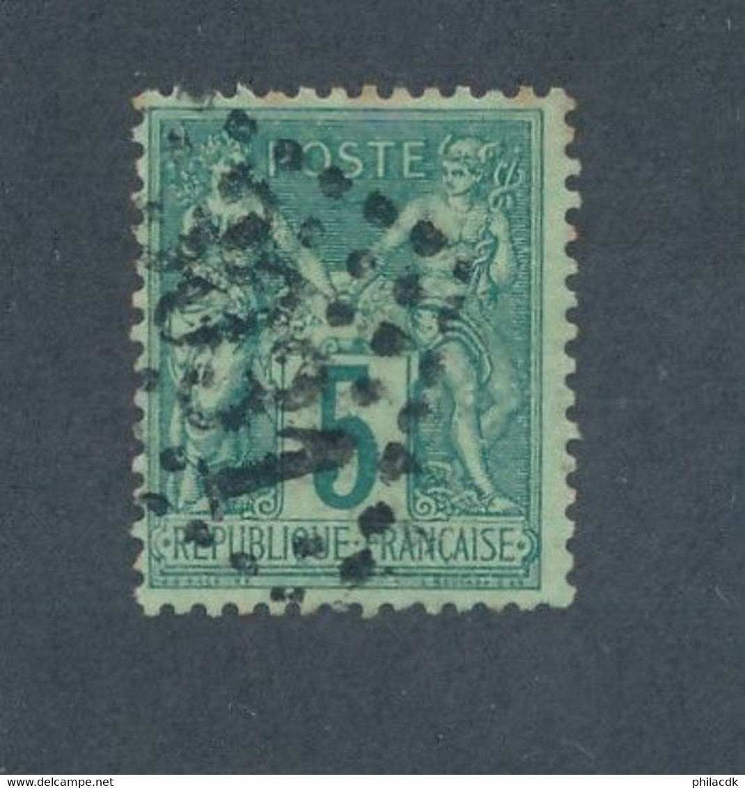 FRANCE - N°75 OBLITERE GC 3031 PROVINS - COTE MINI : 25€ - 1876 - 1876-1898 Sage (Tipo II)