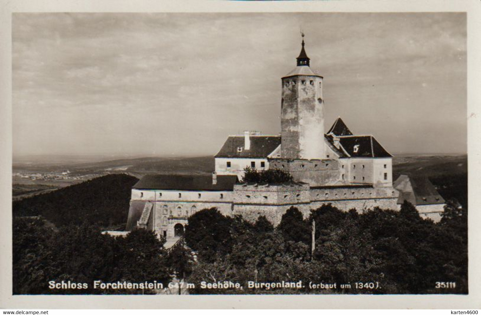 Forchtenstein  Forchtenau  Fraknó  1938               09 - Forchenstein