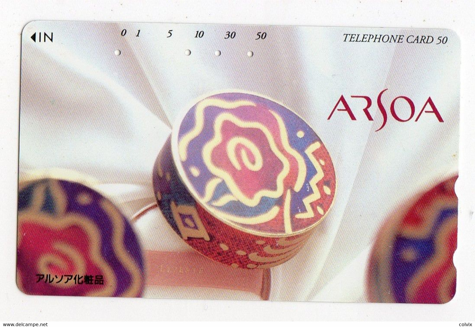 TELECARTE JAPON ARSOA COSMETIQUE - Perfumes