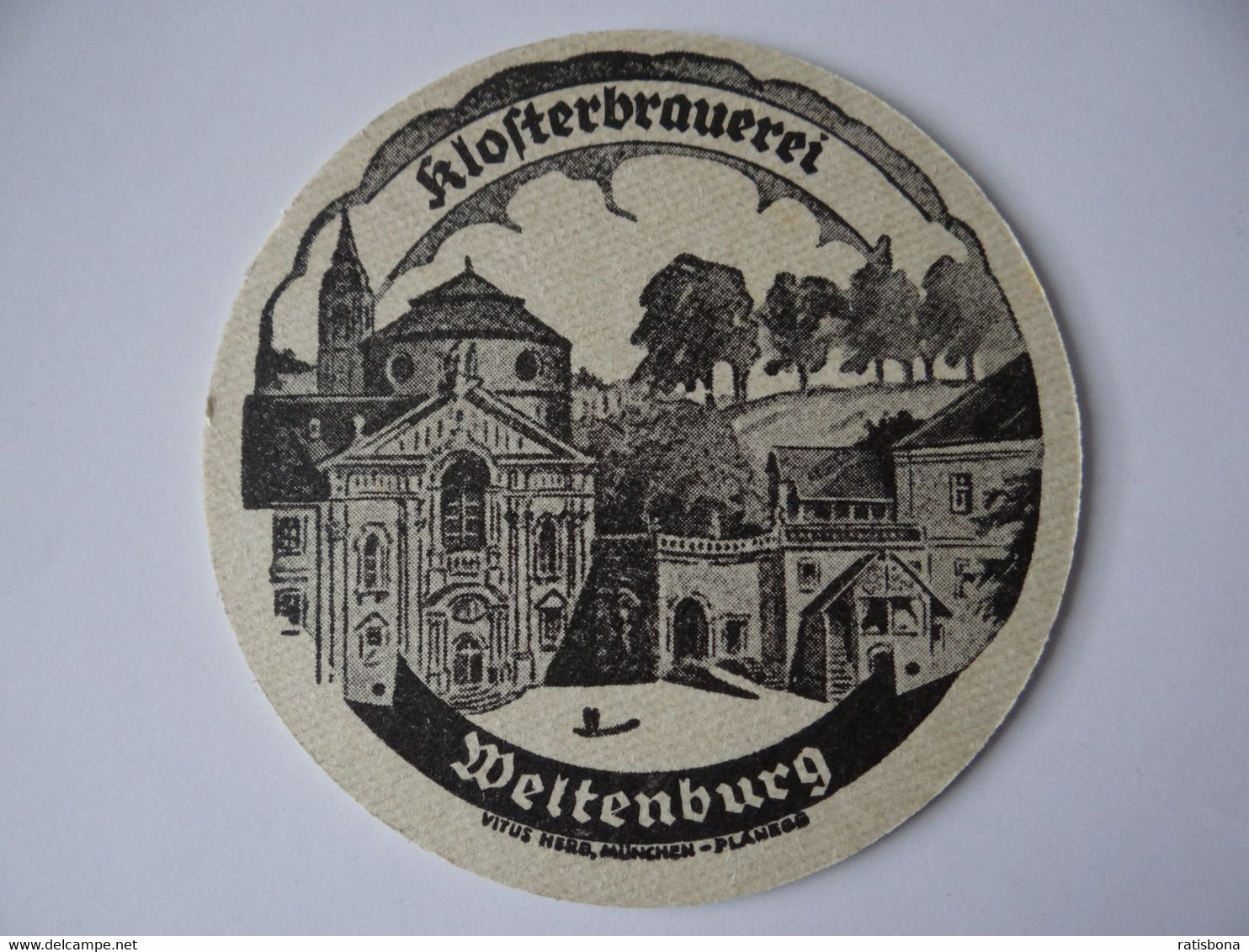 Bierdeckel - Klosterbrauerei Weltenburg, Brauerei Bischofshof, Bayern - Sous-bocks