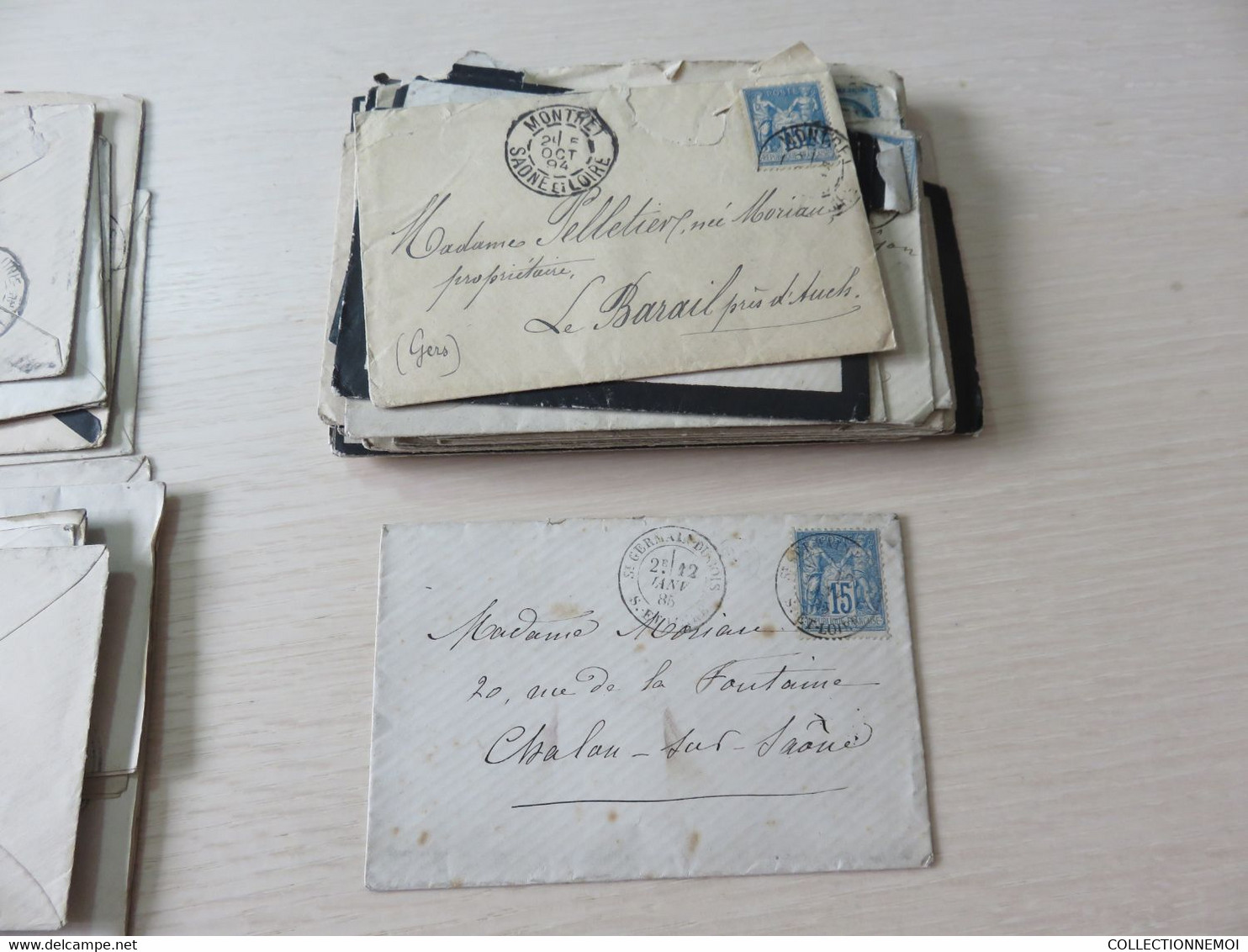 1 lot de lettres de FRANCE anciennes à voir ,petit prix