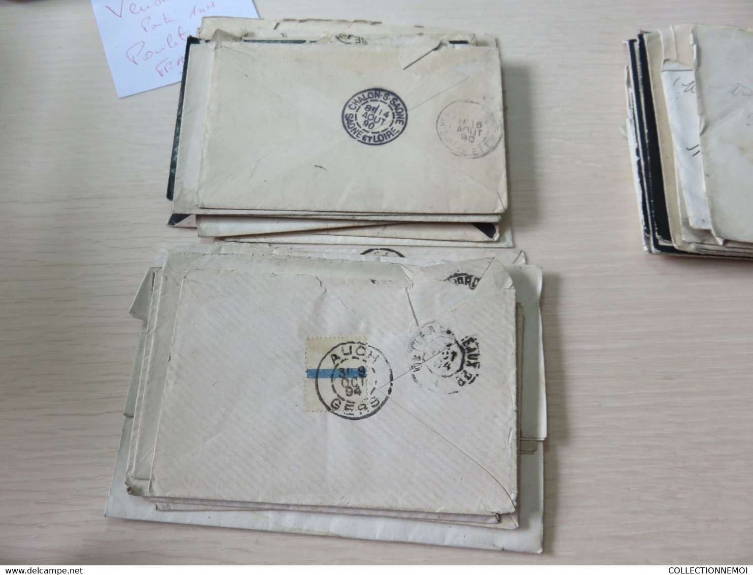 1 lot de lettres de FRANCE anciennes à voir ,petit prix