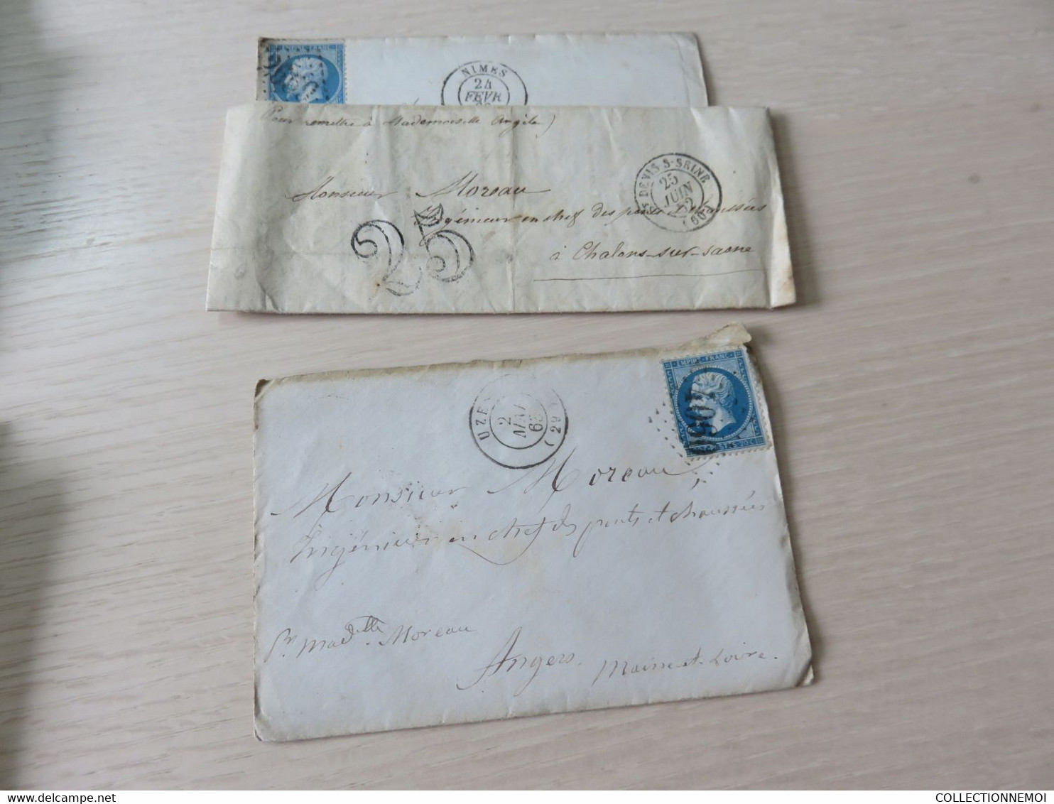 1 lot de lettres de FRANCE anciennes à voir ,petit prix