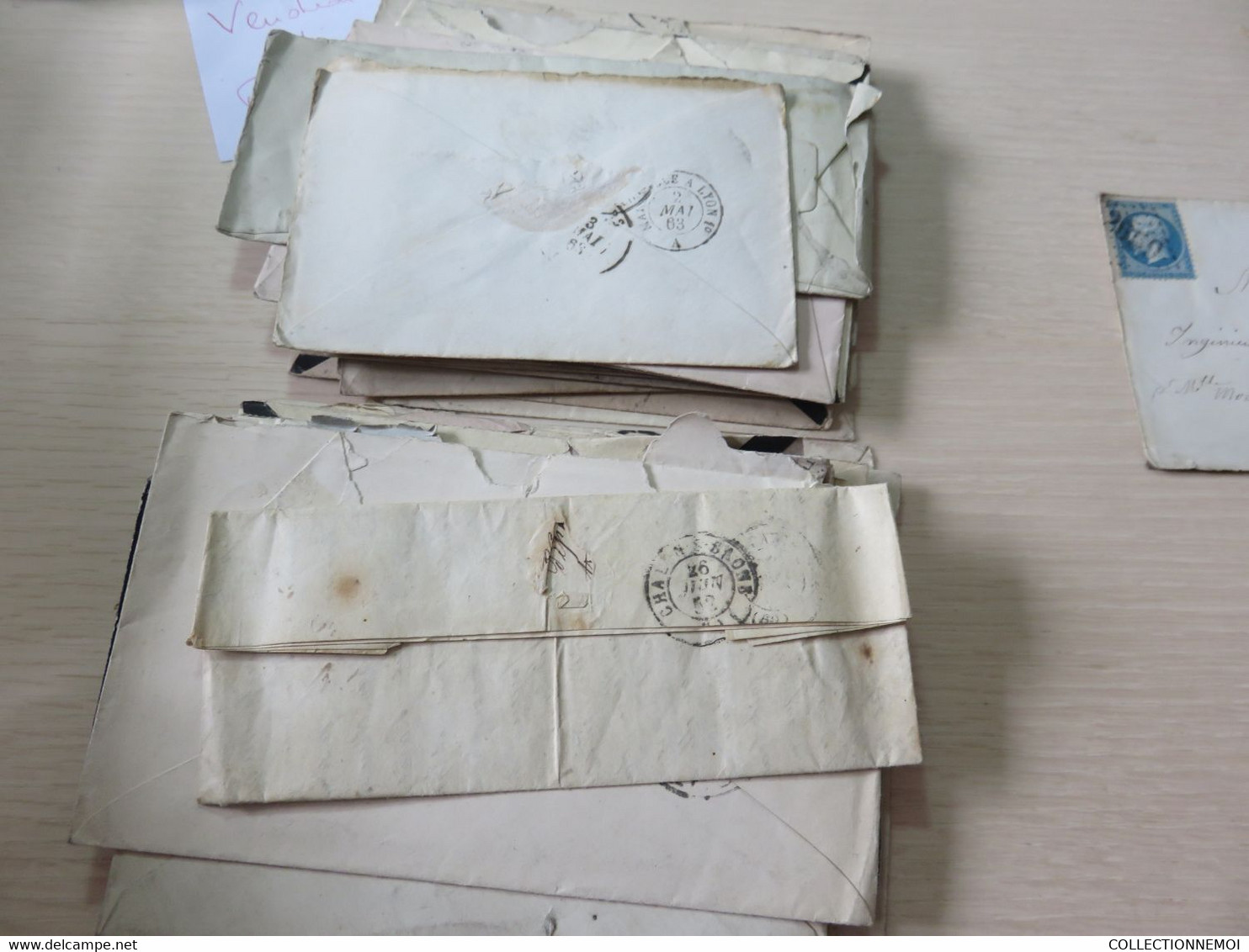 1 lot de lettres de FRANCE anciennes à voir ,petit prix