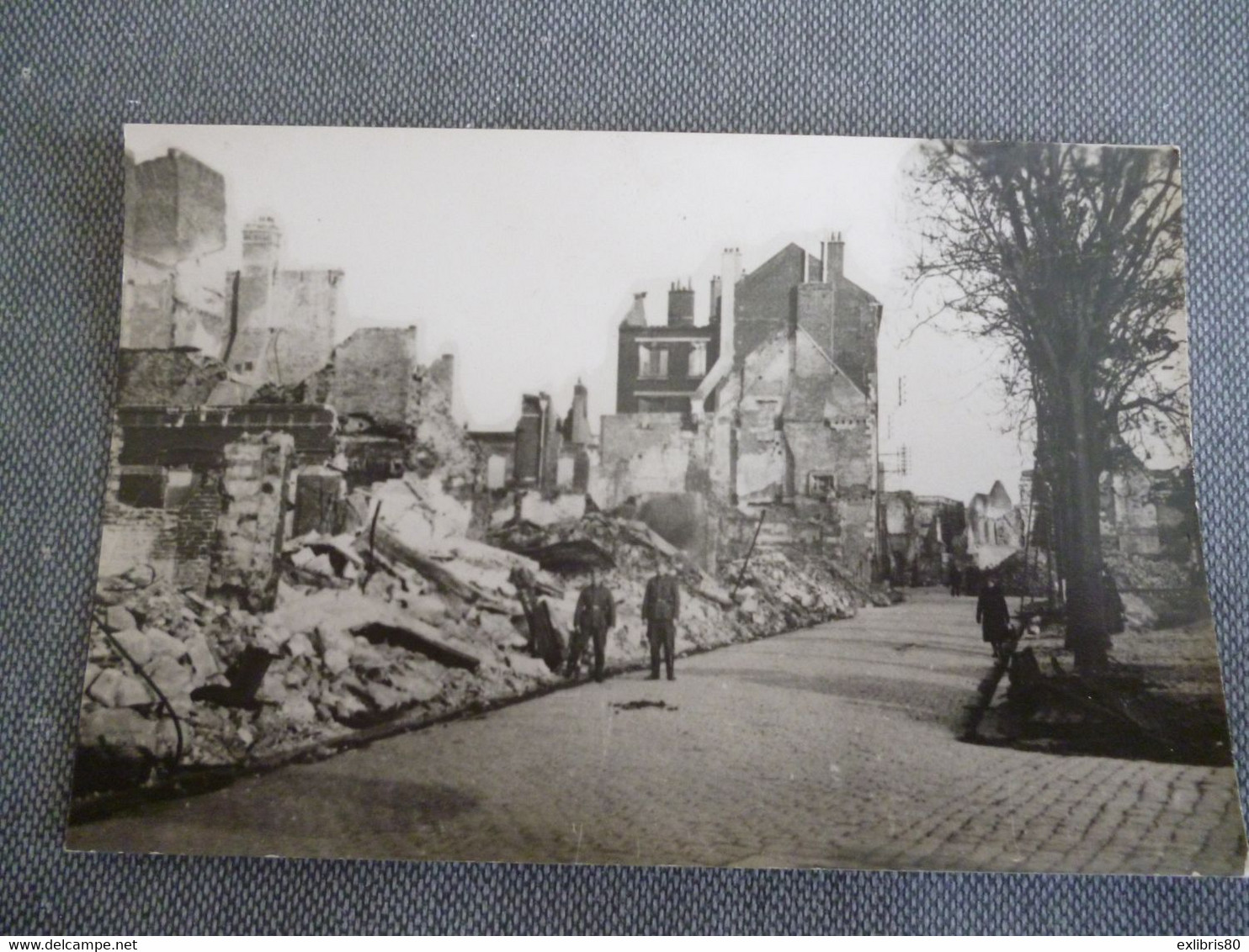 Amiens  Carte Photo   Rue Au Lin - Amiens