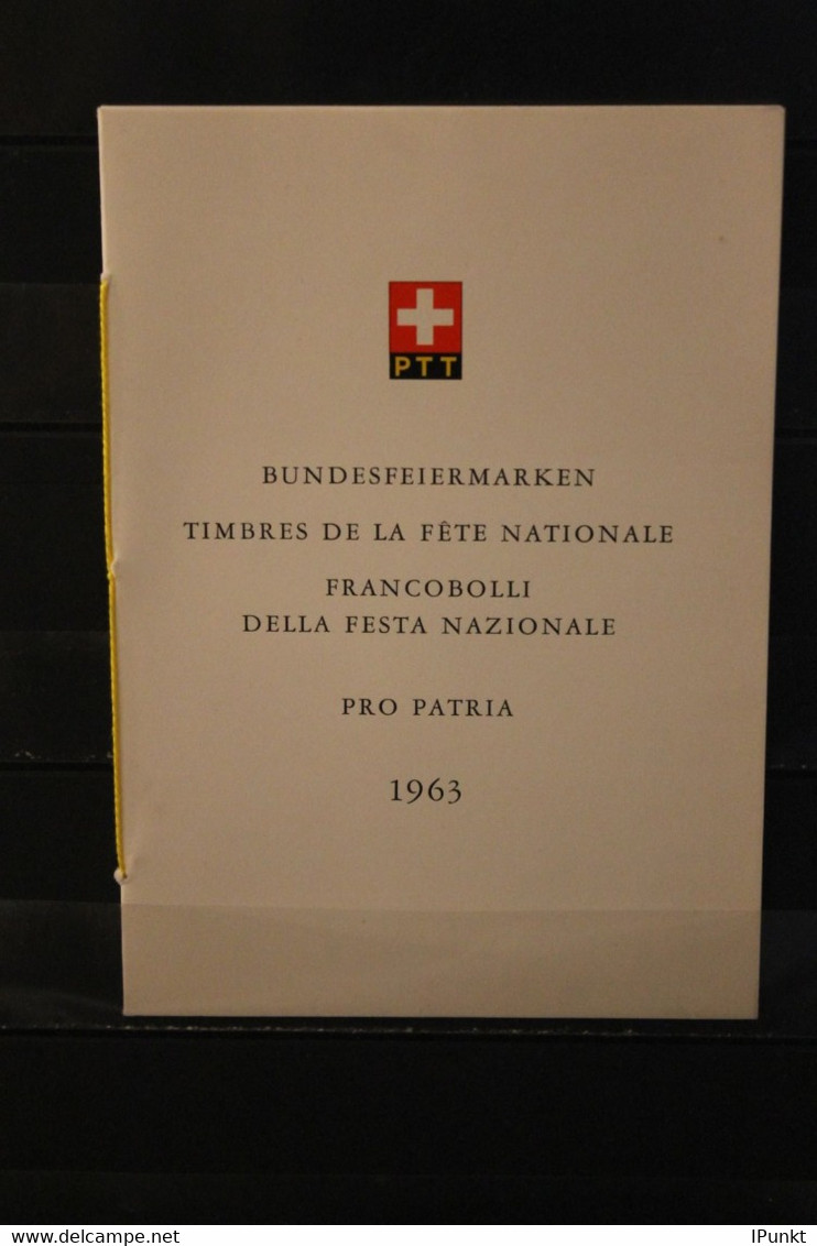 Schweiz 1963, Pro Patria ; Sammelbüchlein Nr. 55, Gebraucht - Sonstige & Ohne Zuordnung