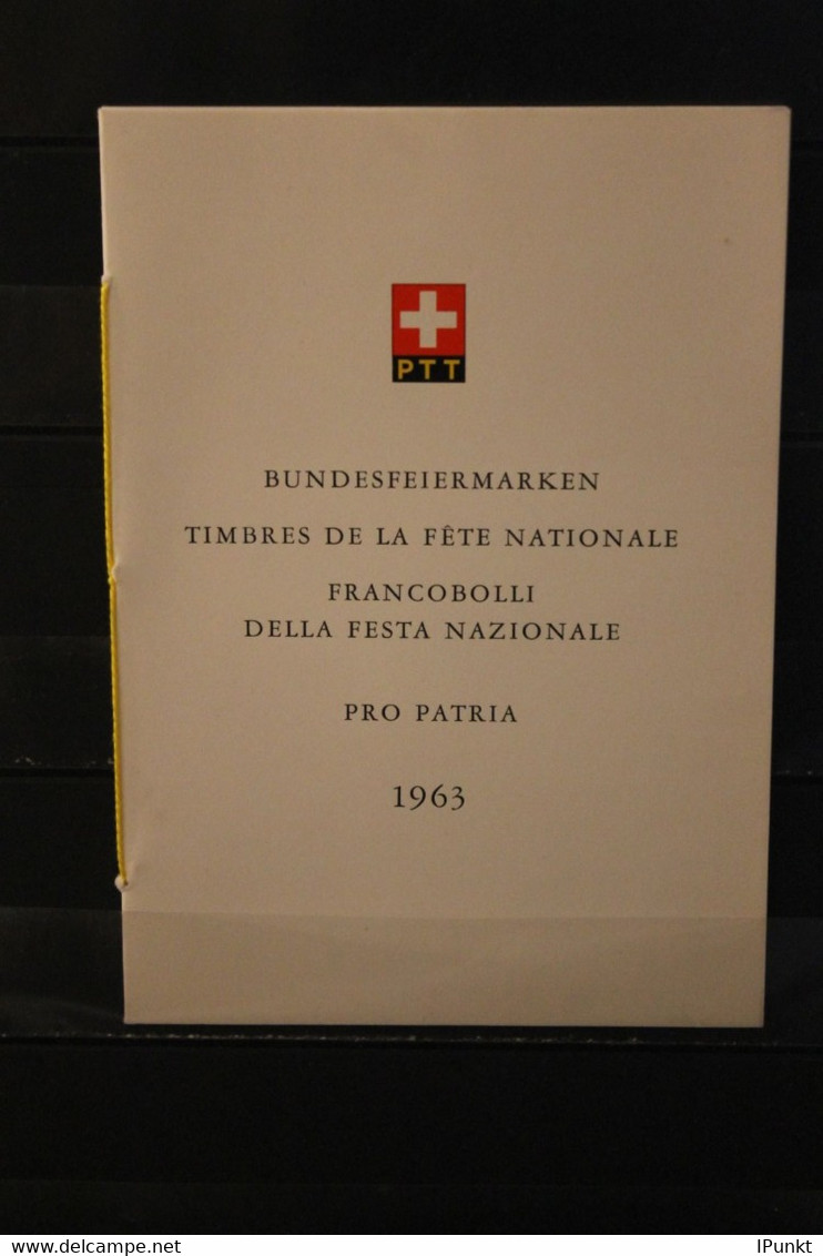 Schweiz 1963, Pro Patria ; Sammelbüchlein Nr. 55, Gebraucht - Andere & Zonder Classificatie