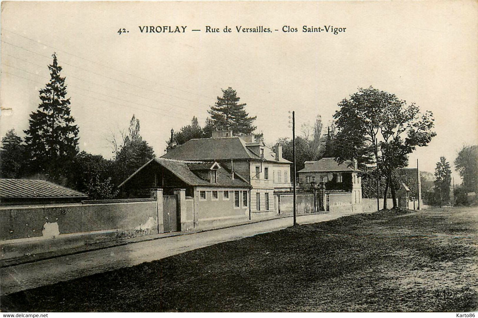 Viroflay * La Rue De Versailles * Le Clos St Vigor - Viroflay