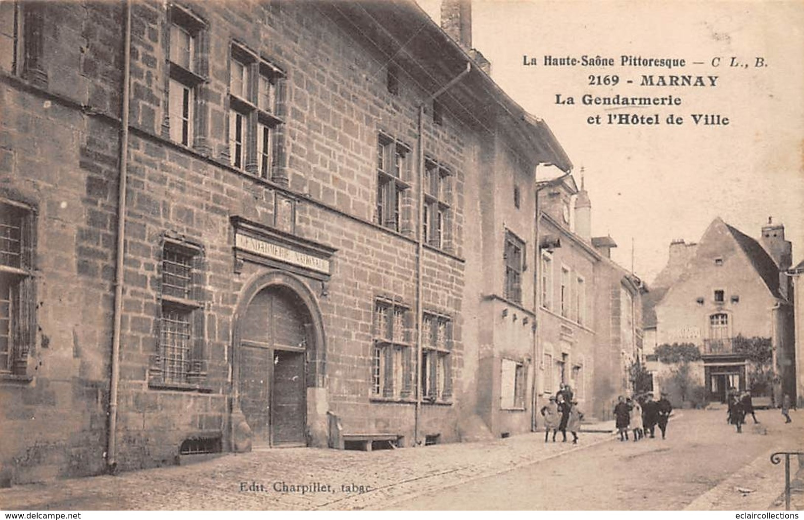 Marnay       70         Gendarmerie Et Hôtel De Ville         (voir Scan) - Other & Unclassified