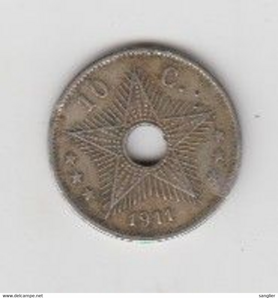 10 C 1911 - CONGO BELGE - 1945-1951: Regentschaft