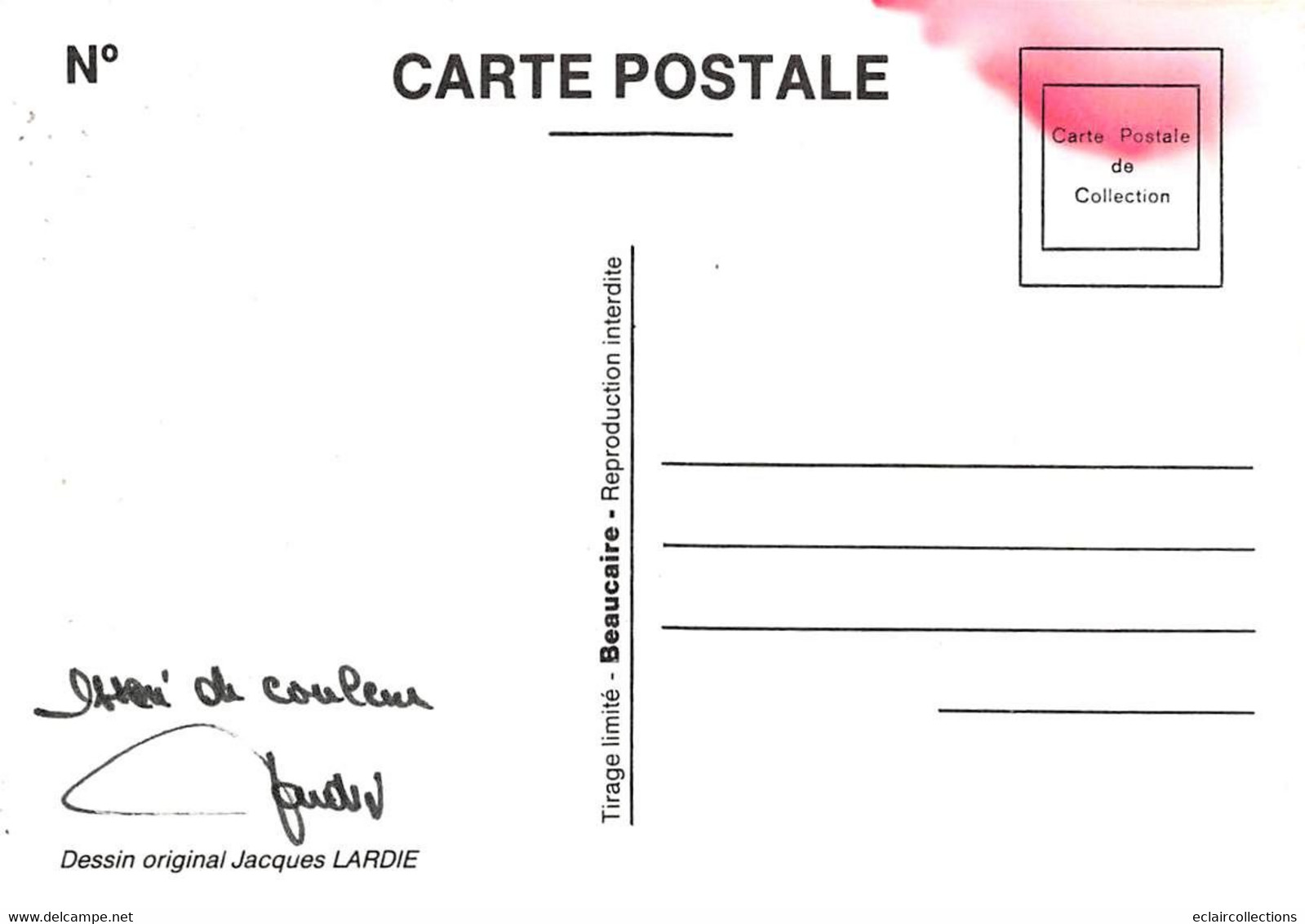 Sport:   Golf  Satyrique Politique. A Carmaux Mitterrand Bat Le Rappel Des Socialistes .  Illustré.Tirage 50 (voir Scan) - Golf