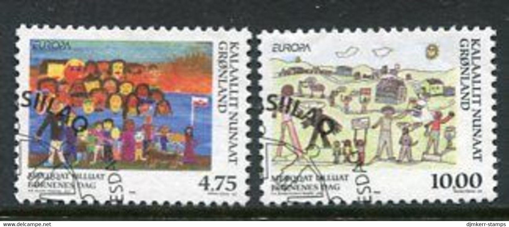 GREENLAND 1998 Europa: National Festivals. Used.  Michel 323-24 - Gebruikt