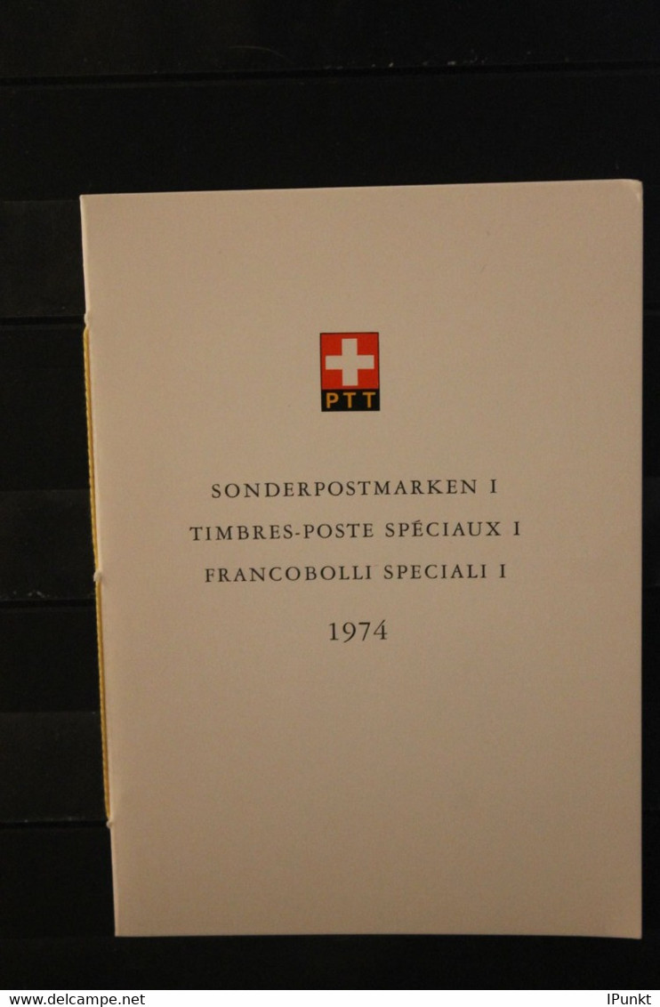 Schweiz 1974, PTT- Sammelheft  Nr. 125, Sonderpostmarken I, ESST - Autres & Non Classés