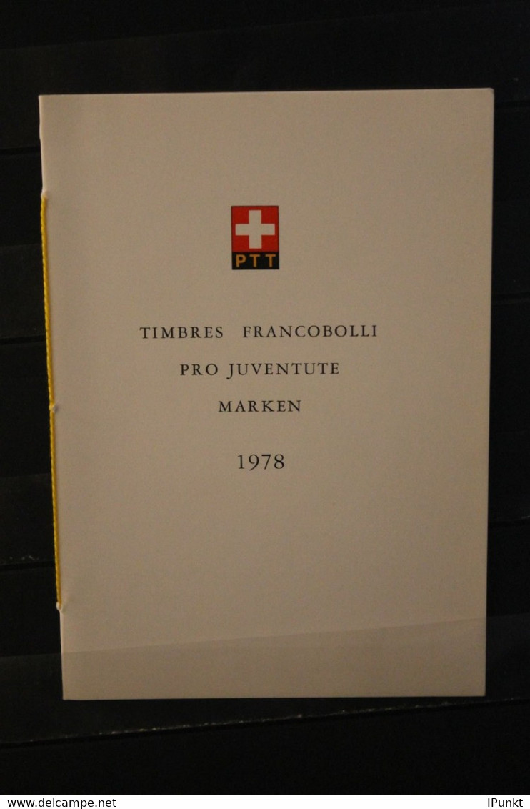 Schweiz 1978,  PTT- Sammelheft  Nr. 164, Pro Juventute 1978, ESST - Andere & Zonder Classificatie