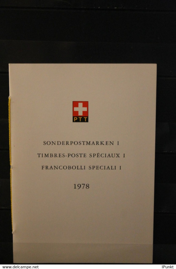 Schweiz 1978,  PTT- Sammelheft  Nr. 158, Sonderpostmarken I, ESST - Sonstige & Ohne Zuordnung