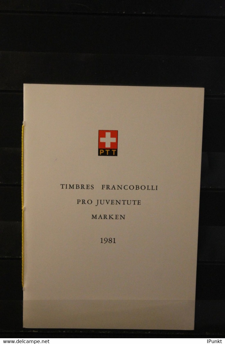 Schweiz 1981,  PTT- Sammelheft  Nr. 185, Pro Juventute, ESST - Sonstige & Ohne Zuordnung