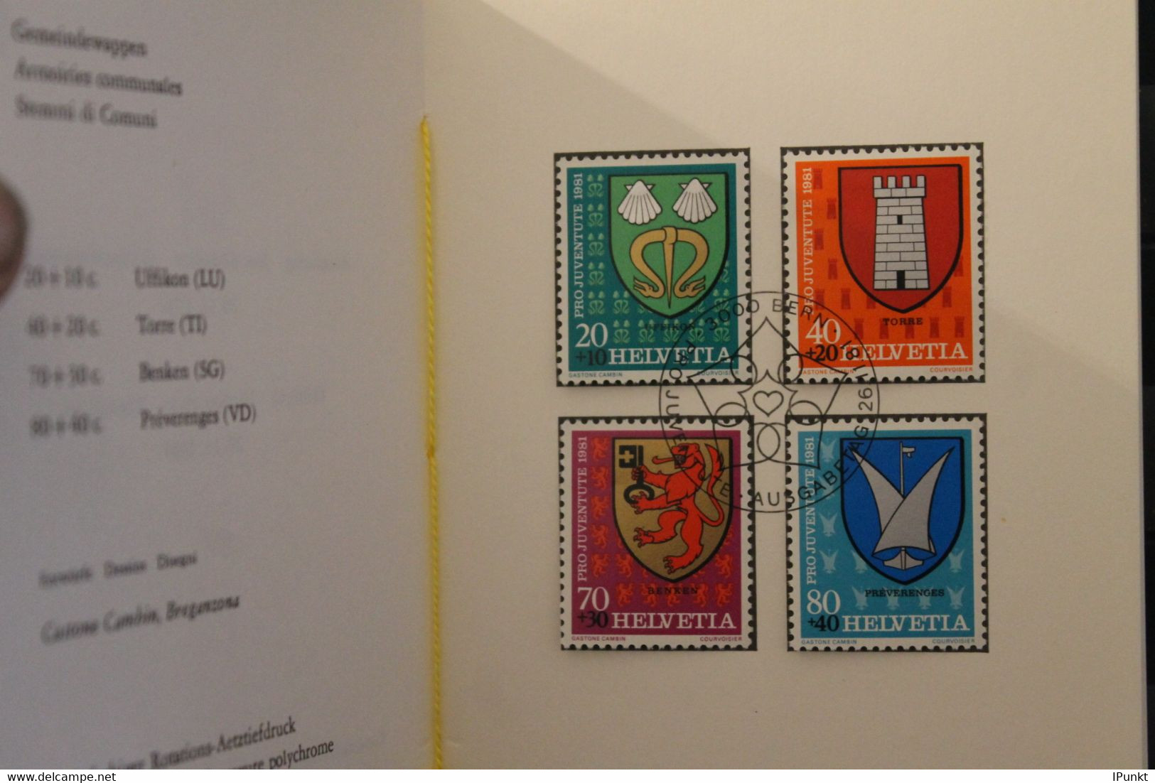 Schweiz 1981,  PTT- Sammelheft  Nr. 185, Pro Juventute, ESST - Other & Unclassified