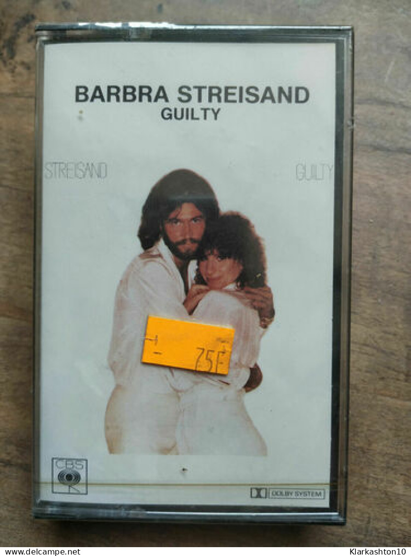 Barbra Streisand Guilty Cassette Audio-K7 NEUF SOUS BLISTER - Cassettes Audio