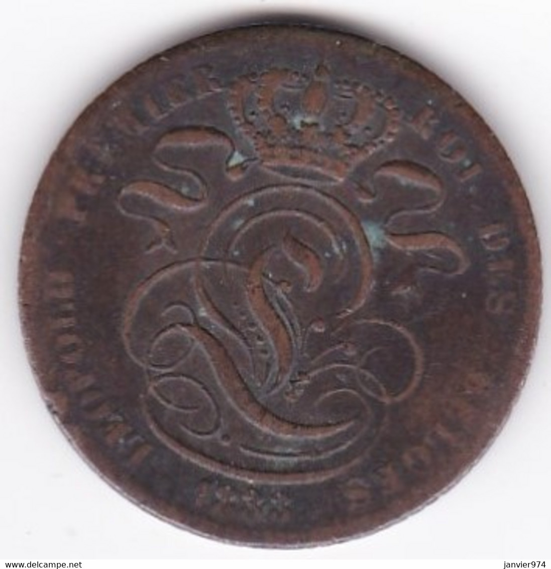 Belgique . 5 Centimes 1833 . Leopold Premier - 5 Cent