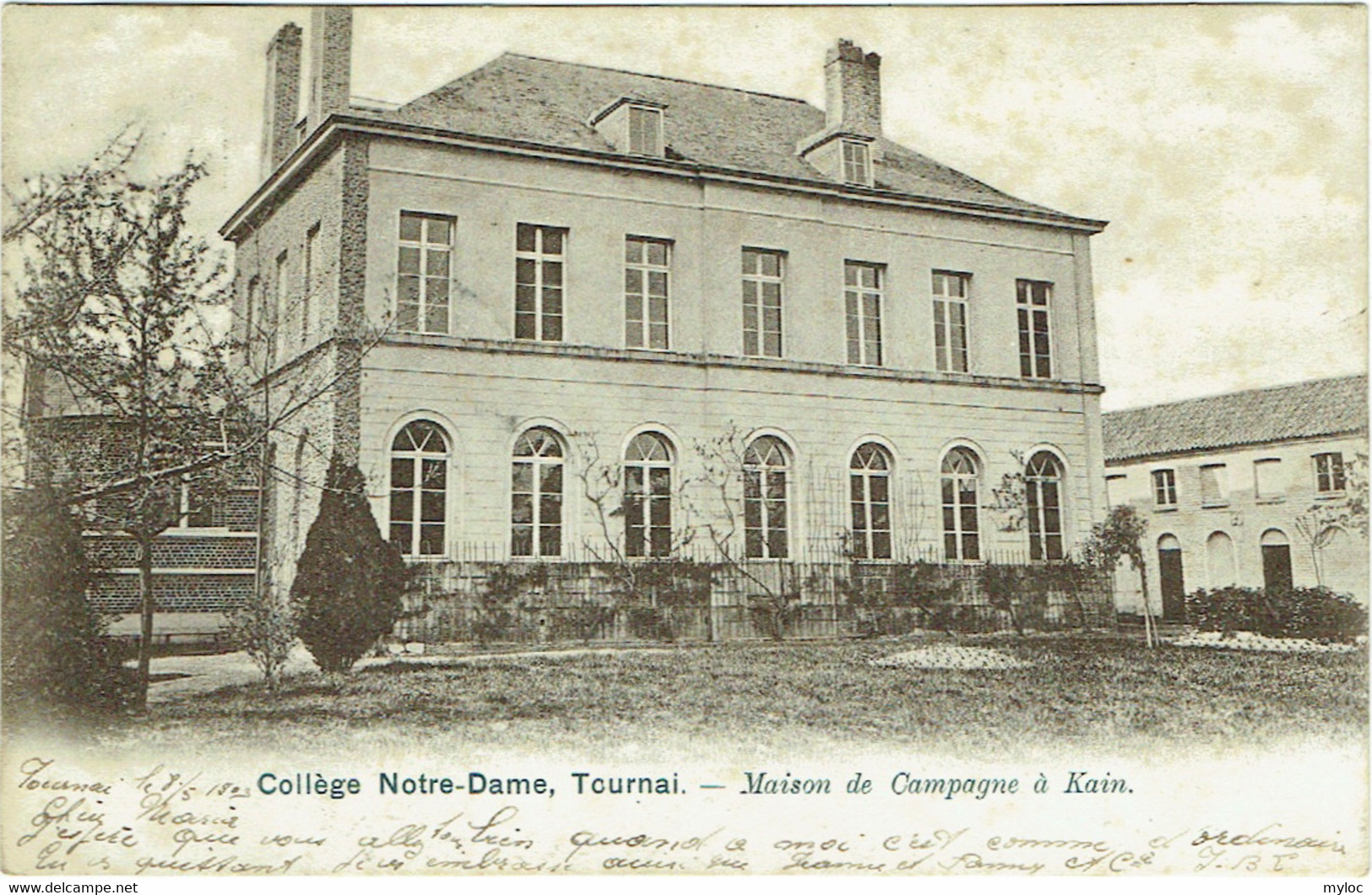 Tournai. Collège Notre-Dame. Maison De Campagne à Kain. - Tournai