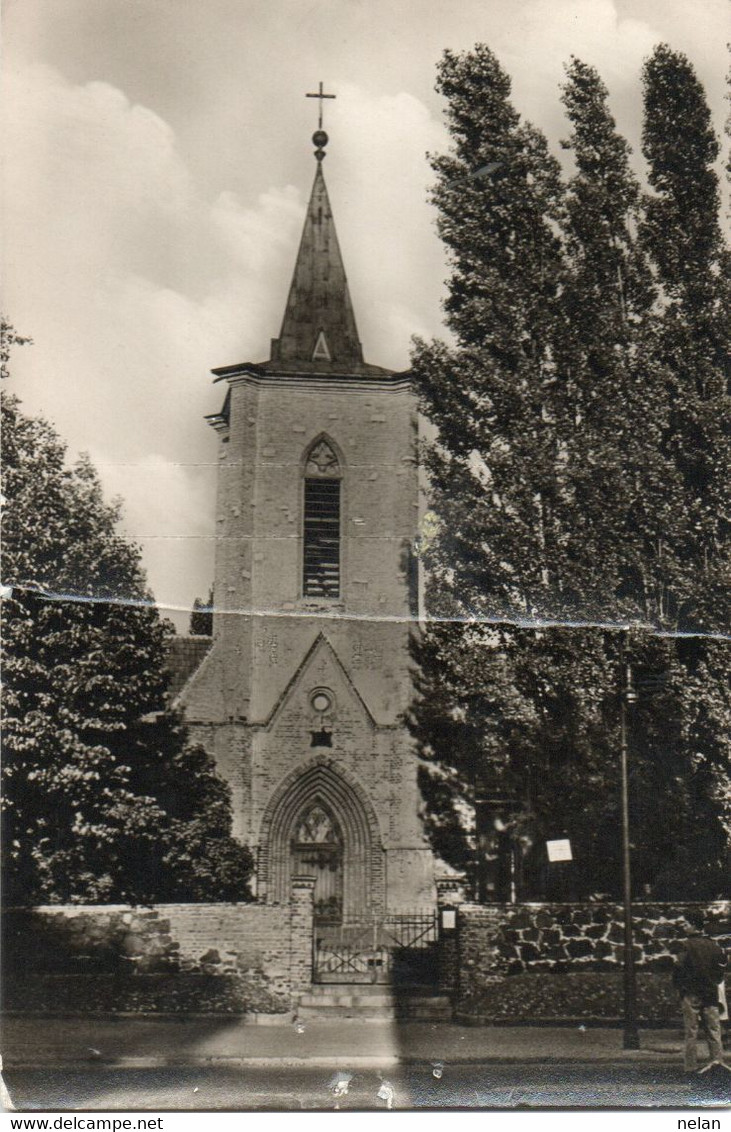 Berlin-Weissensee, Pfarrkirche - REAL PHOTO - Weissensee