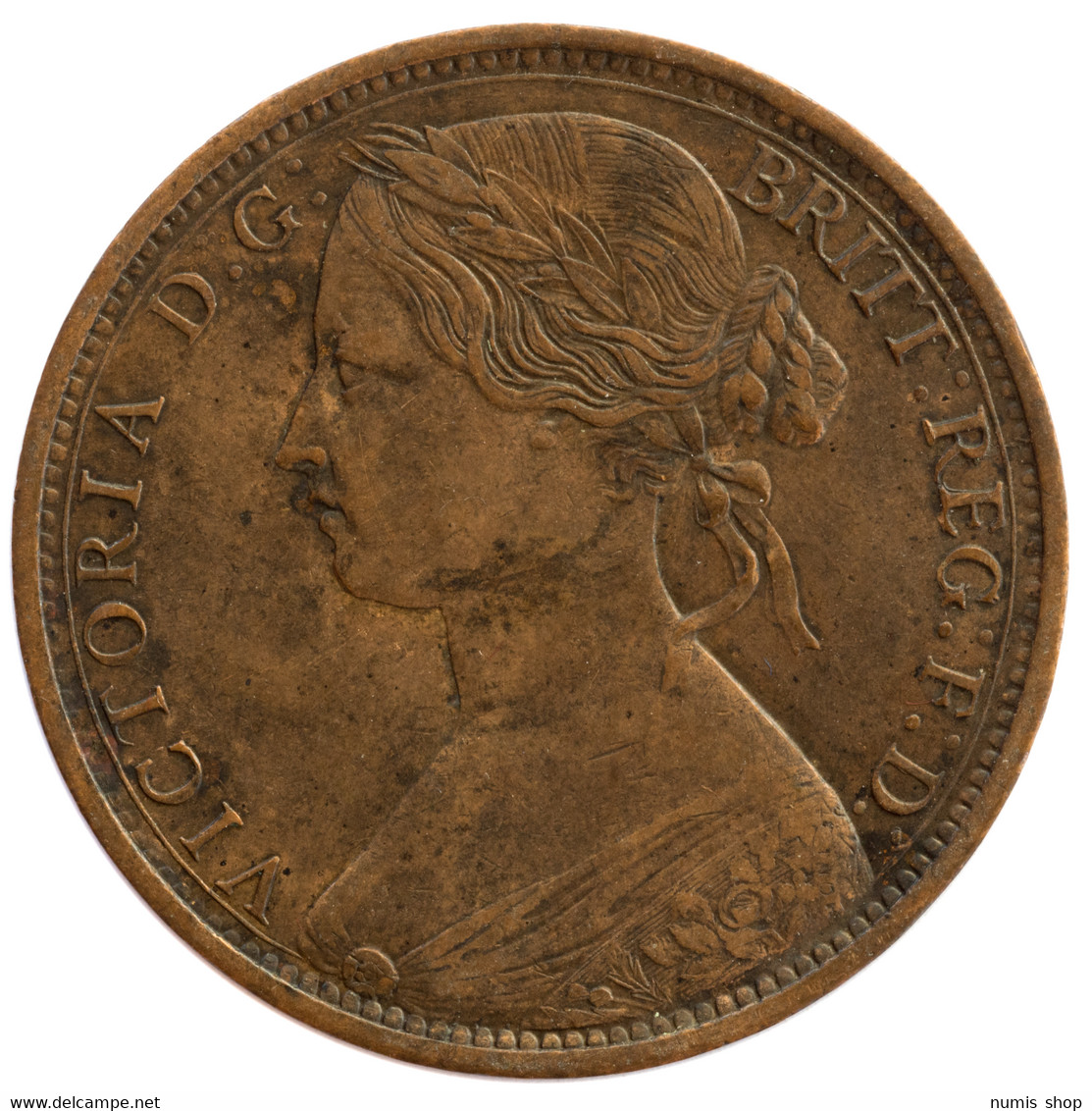 Great Britain - UK - England - Penny - 1862 - Victoria - XF #BO-F - Sonstige & Ohne Zuordnung