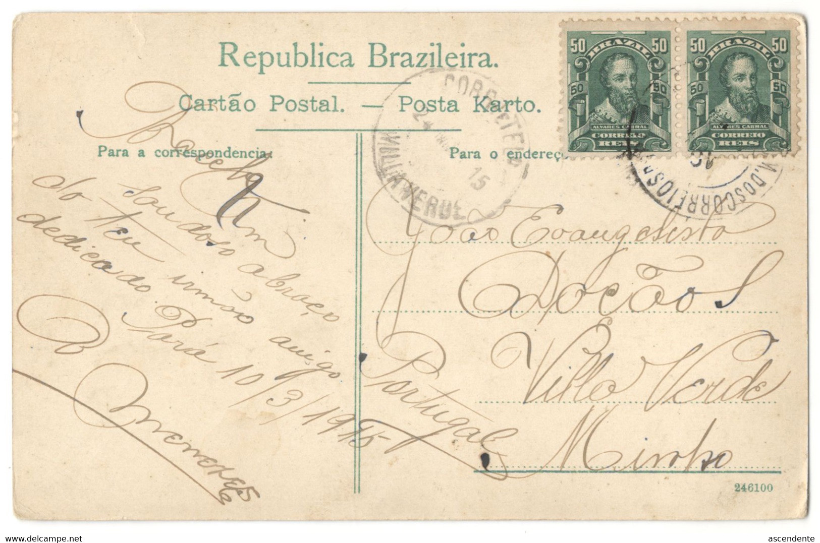 [PA] Pará 1915. Arapapocú. Dans Le Pays De L’or Noir. No 246100 Brasil. Brazil. - Belém