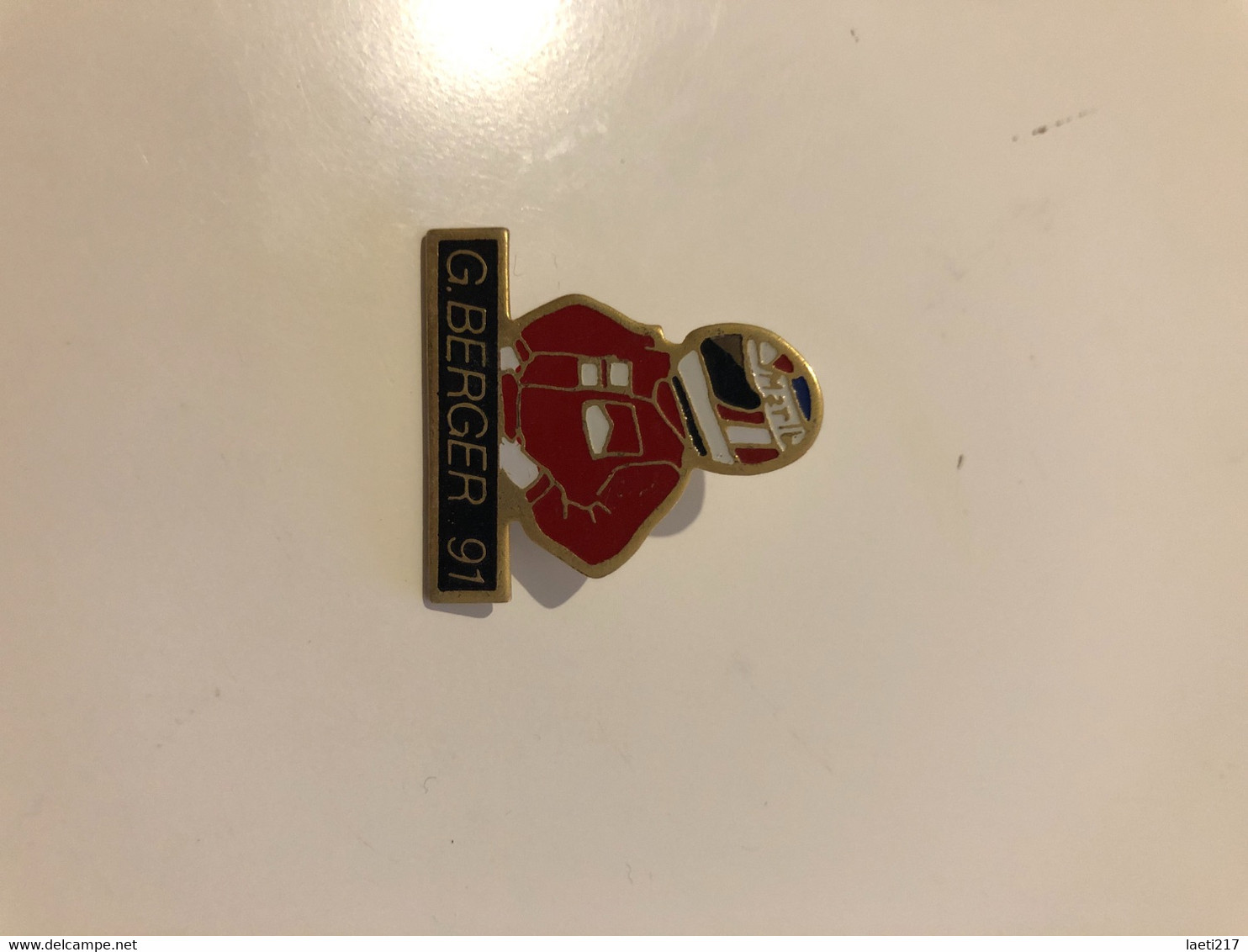 Pin’s G.BERGER 1991 - Automobile - F1