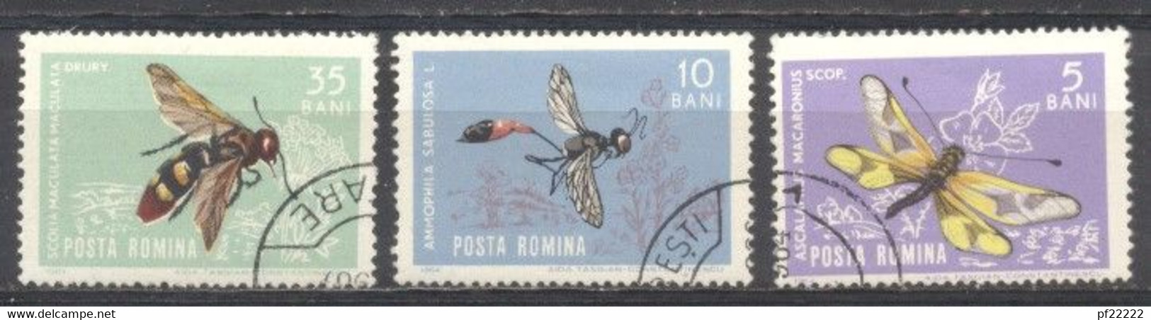 Rumania, 1964, Preobliterados,Y&T,1968,1969,1970, Con Goma - Otros & Sin Clasificación