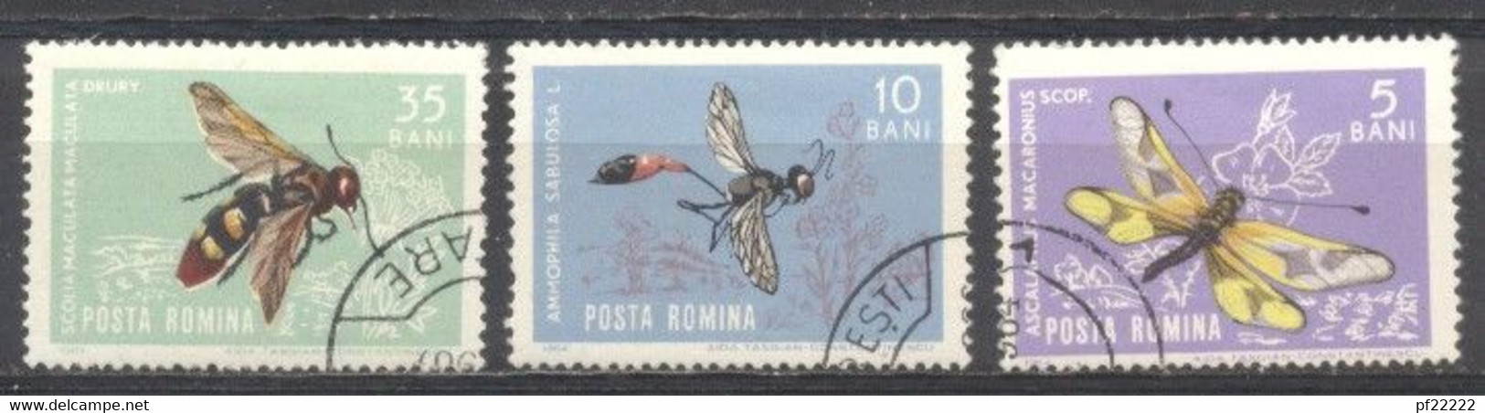 Rumania, 1964, Preobliterados,Y&T,1968,1969,1970, Con Goma - Andere & Zonder Classificatie