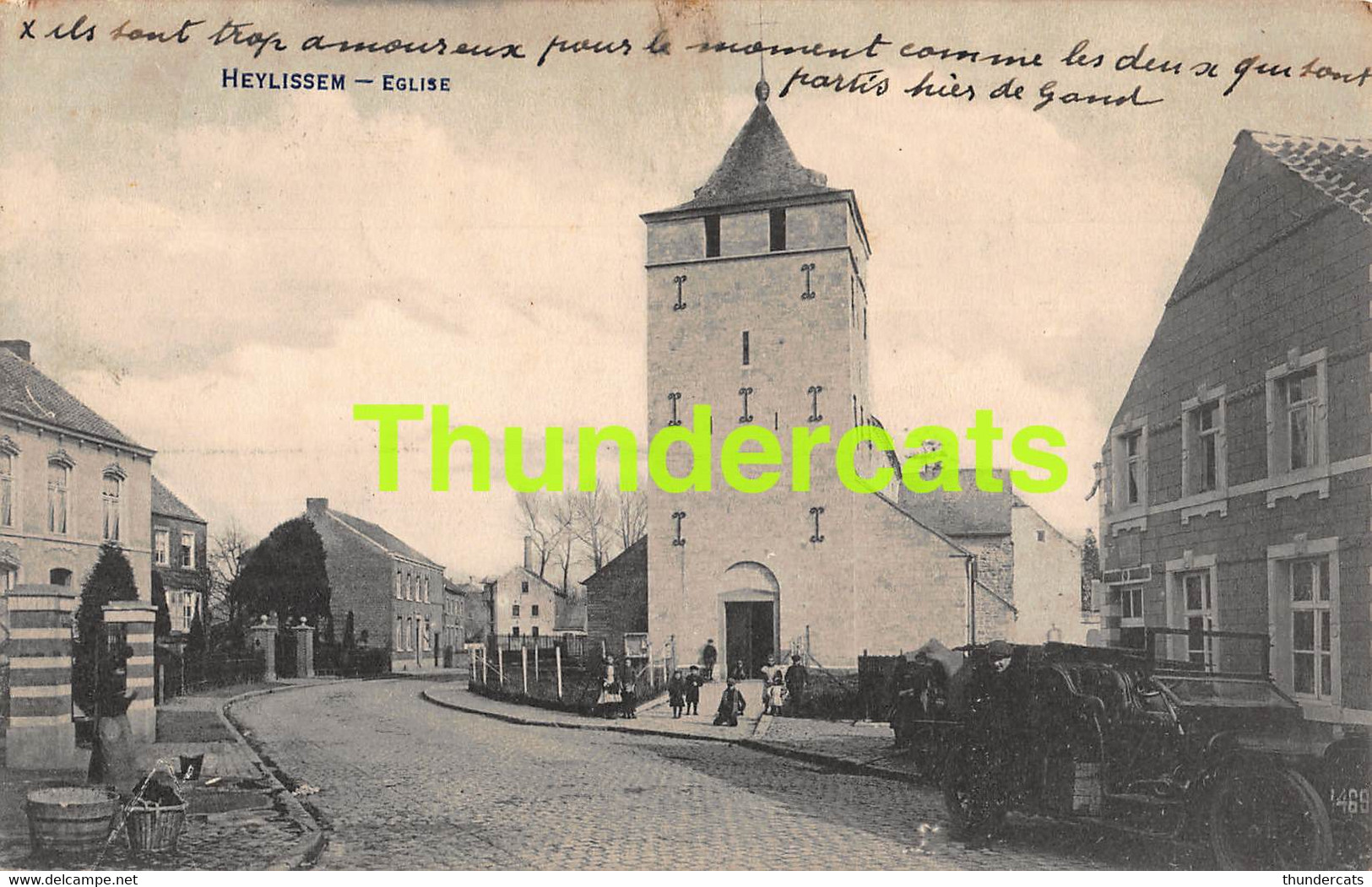 CPA HEYLISSEM EGLISE - Hélécine