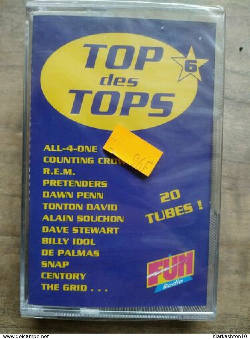 Top Des Tops Vol 6 Cassette Audio-K7 NEUF SOUS BLISTER - Cassettes Audio