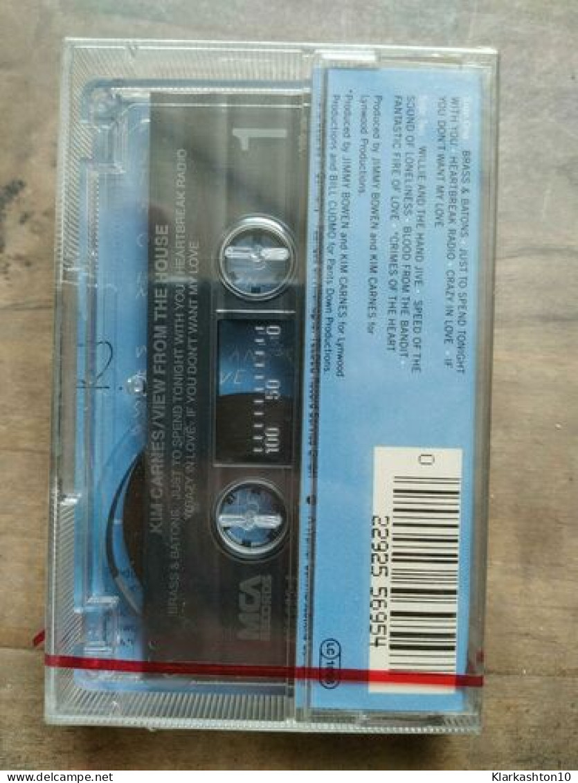 Kim Carnes View From The House Cassette Audio-K7 NEUF SOUS BLISTER - Cassettes Audio