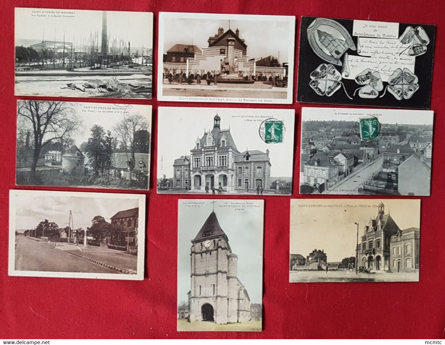 9 Cartes -   Saint Etienne Du Rouvray   -   Seine Maritime  -(76) - Saint Etienne Du Rouvray