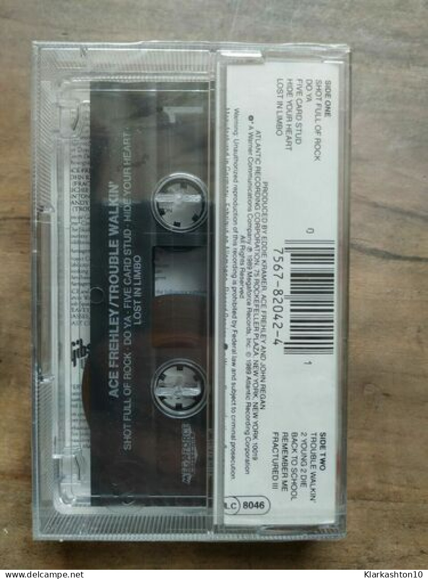 Ace Frehley Trouble Walkin' Cassette Audio-K7 NEUF SOUS BLISTER - Cassettes Audio