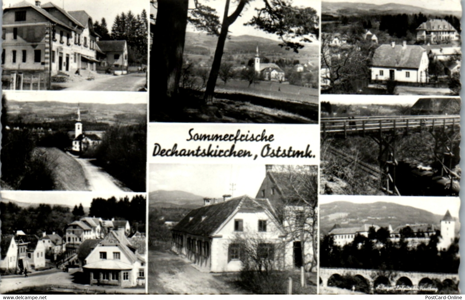 10245 - Steiermark - Dechantskirchen , Mehrbildkarte - Gelaufen 1964 - Fürstenfeld