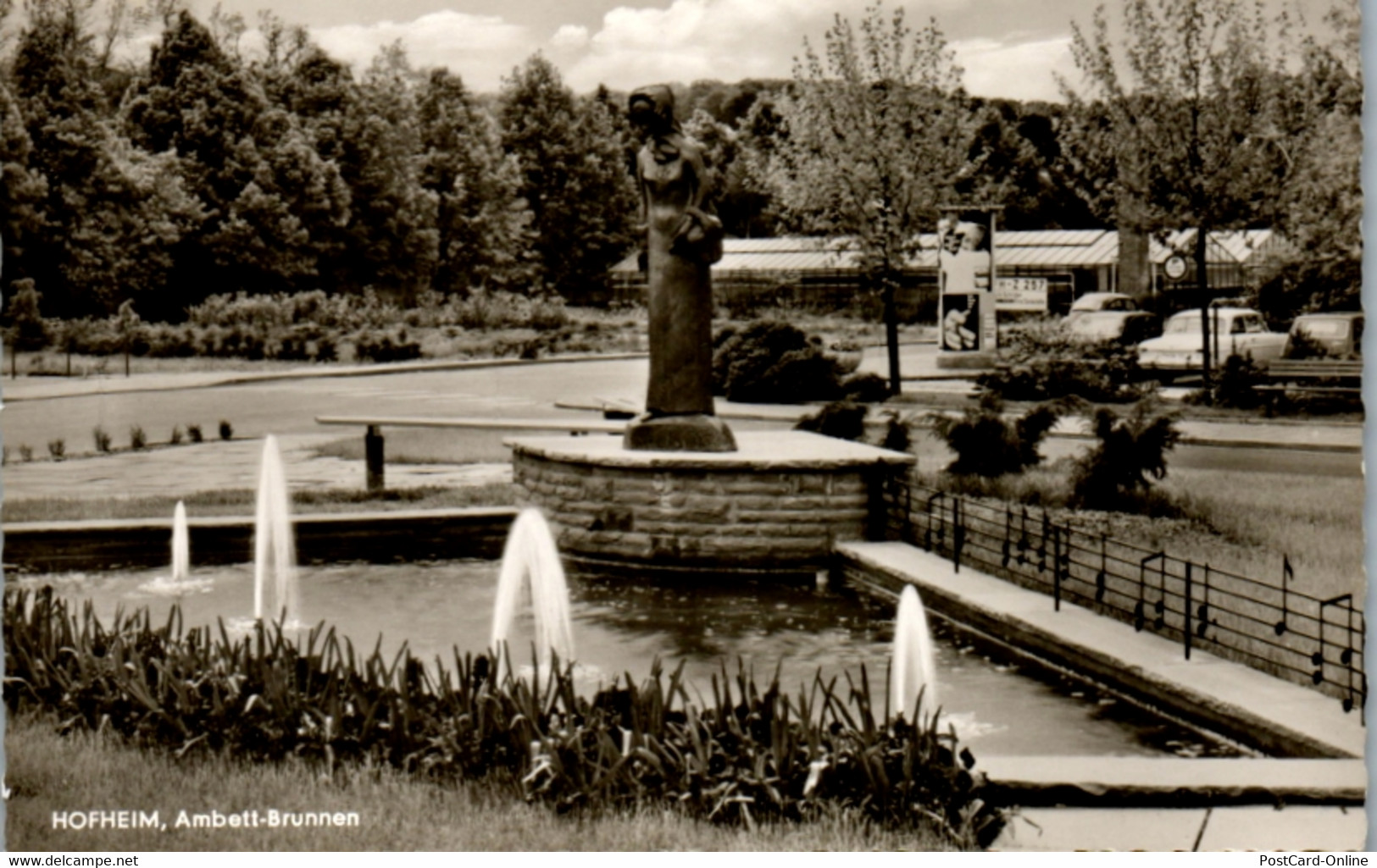 10467 - Deutschland - Hofheim Am Taunus , Ambet Brunnen , Ambett - Gelaufen 1970 - Hofheim