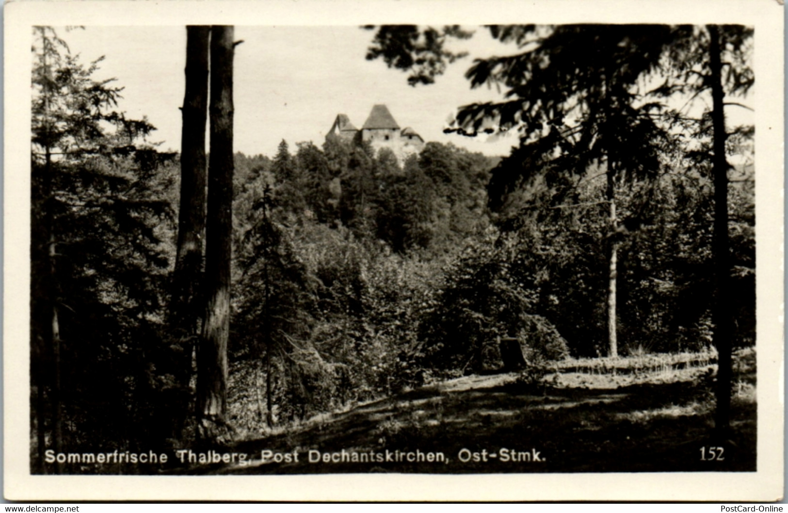 10231 - Steiermark - Dechantskirchen , Thalberg , Burg , Wechselgau - Nicht Gelaufen - Fürstenfeld