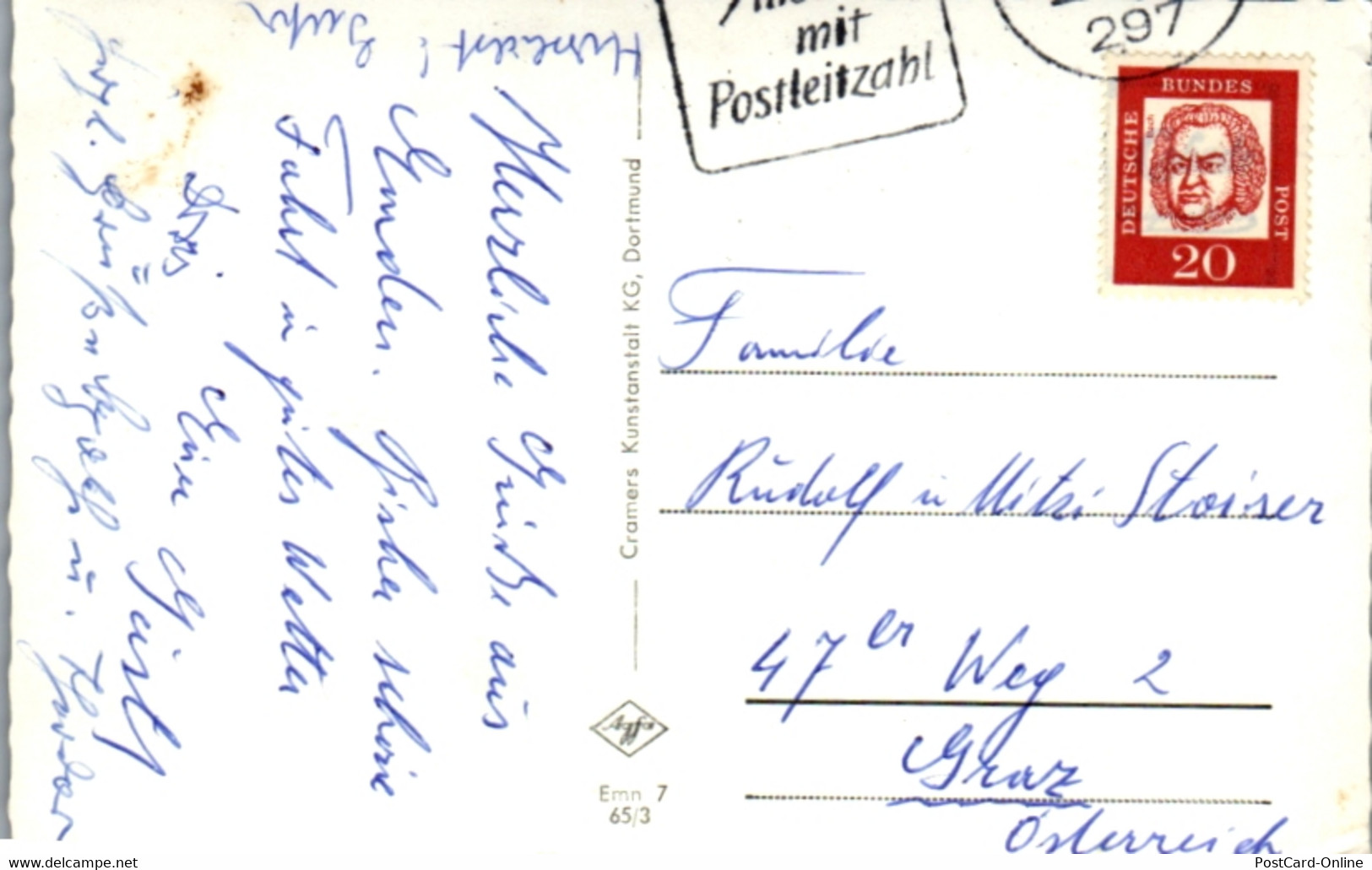 10480 - Deutschland - Emden , Mole , Dampfer , Leuchtturm , Schiff - Gelaufen - Emden