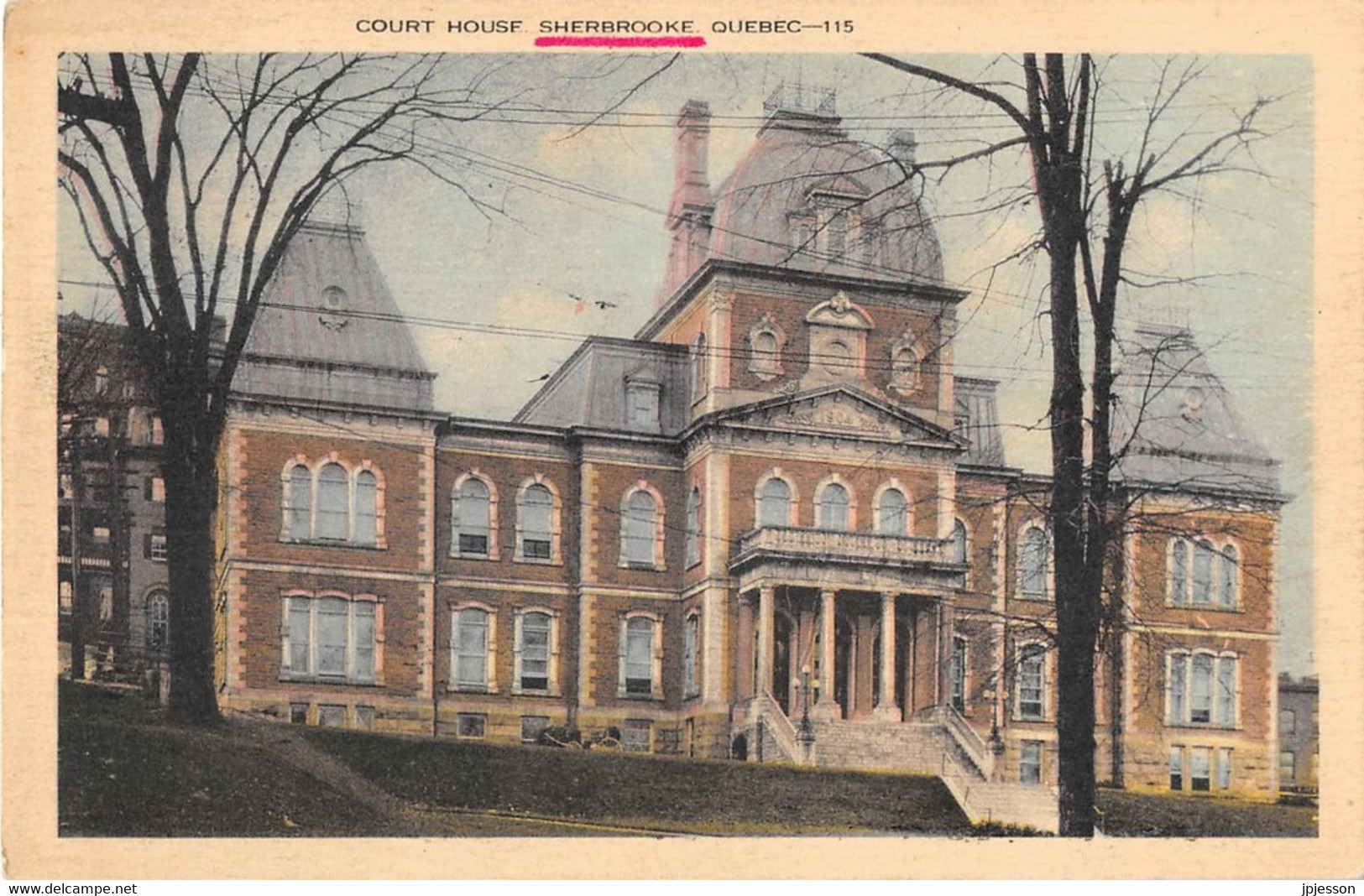 QUEBEC - SHERBROOKE - COURT HOUSE - Sherbrooke