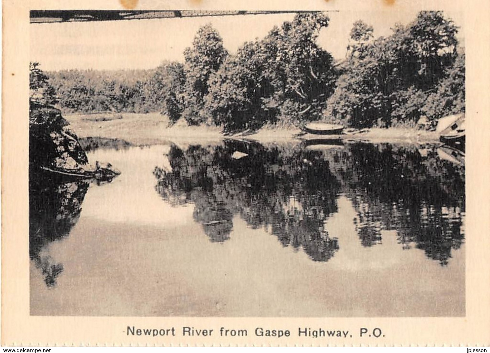 QUEBEC - NEWPORT RIVER FROM GASPE HIGHWAY - Gaspé