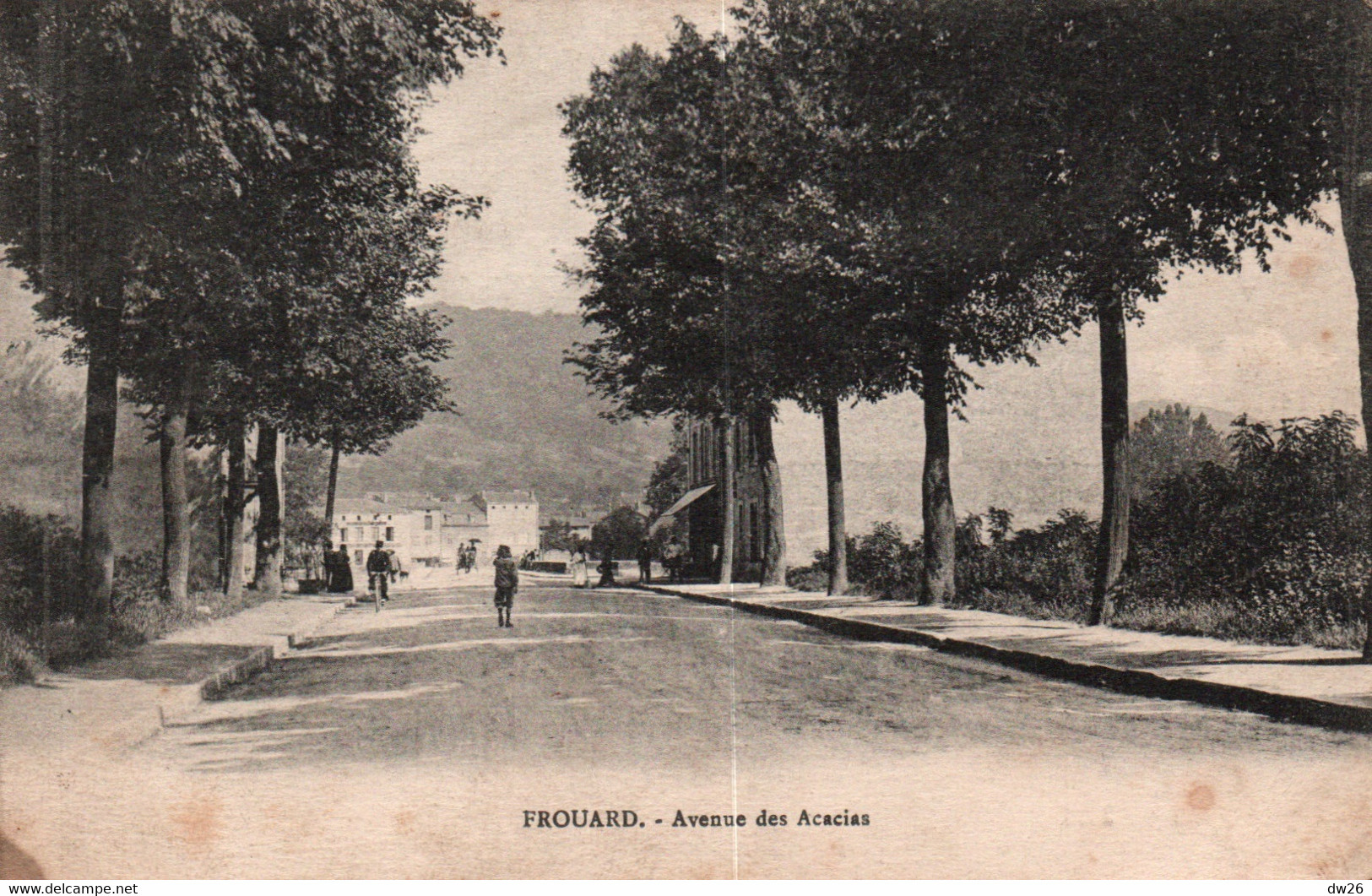 Frouard (Meurthe-et-Moselle) Avenue Des Acacias - Carte Visé Nancy N° A. 2437 - Frouard