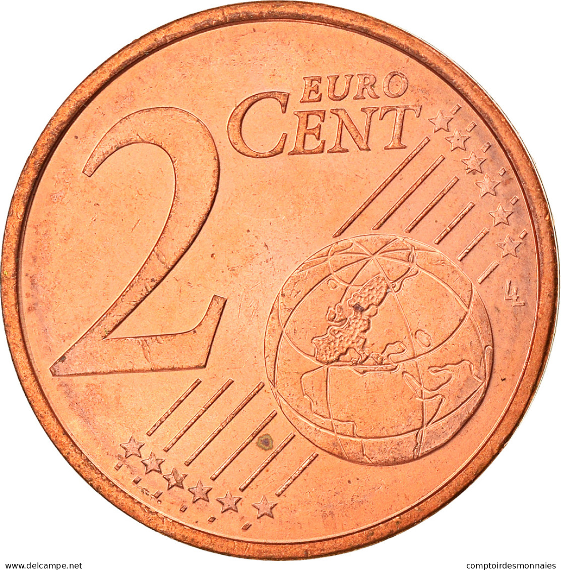 Monaco, 2 Euro Cent, 2001, SPL, Copper Plated Steel, KM:168 - Monaco